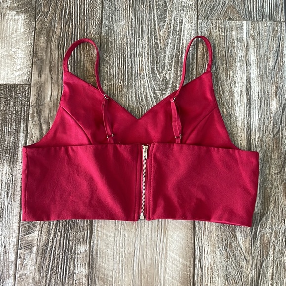 SHEIN RED MINI TOP, SMALL - Picture 2 of 11